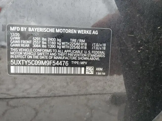 2021 BMW X3 XDRIVE30I  