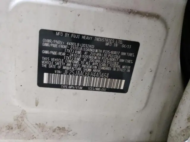 2014 SUBARU FORESTER 2.5I  