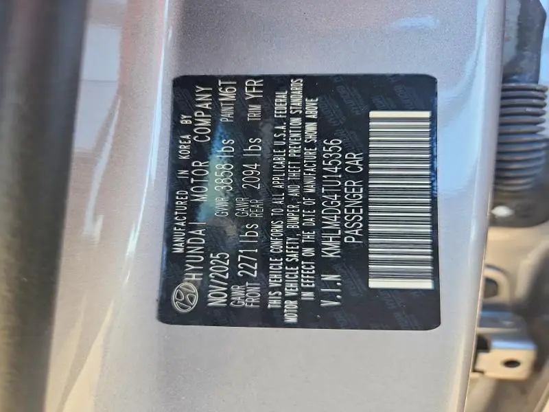 2026 HYUNDAI ELANTRA SEL SPORT  