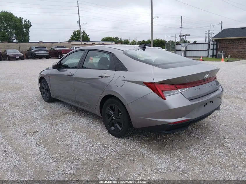 2023 HYUNDAI ELANTRA HYBRID BLUE