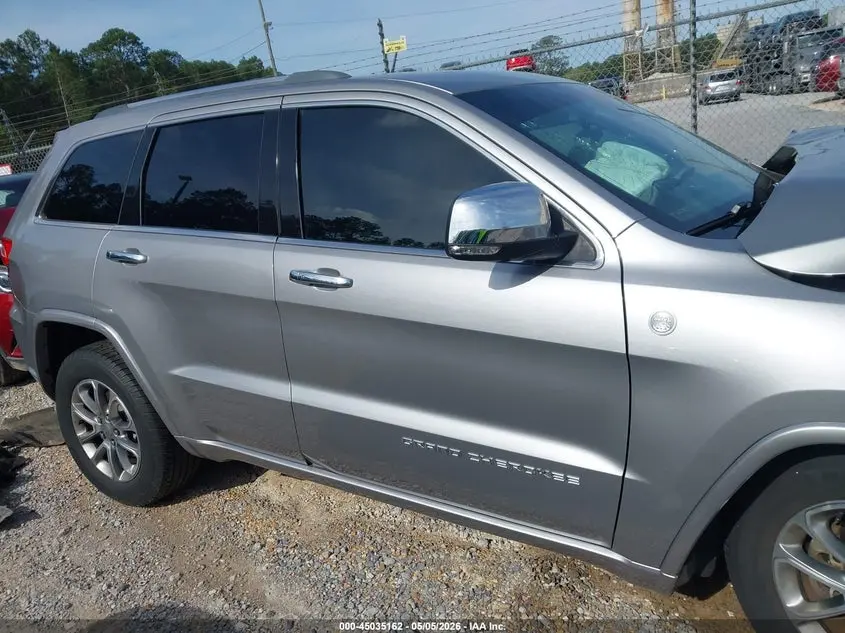 2016 JEEP GRAND CHEROKEE OVERLAND