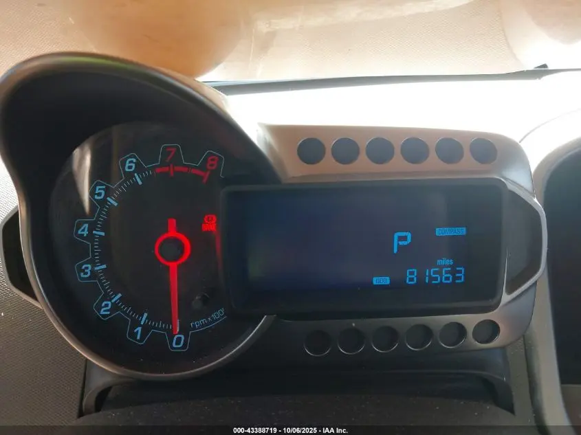 2012 CHEVROLET SONIC 2LT