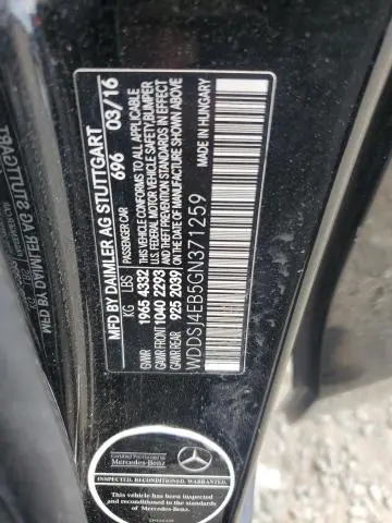 2016 MERCEDES-BENZ CLA 250  