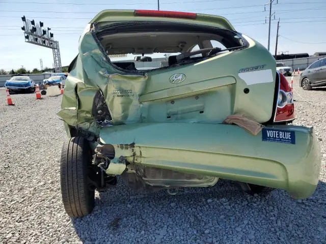 2010 HYUNDAI ACCENT BLUE