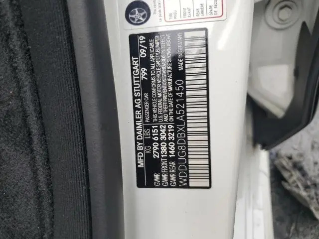 2020 MERCEDES-BENZ S 560  