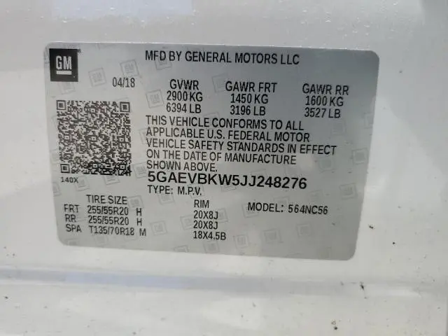 2018 BUICK ENCLAVE PREMIUM  