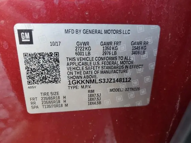 2018 GMC ACADIA SLT-1  