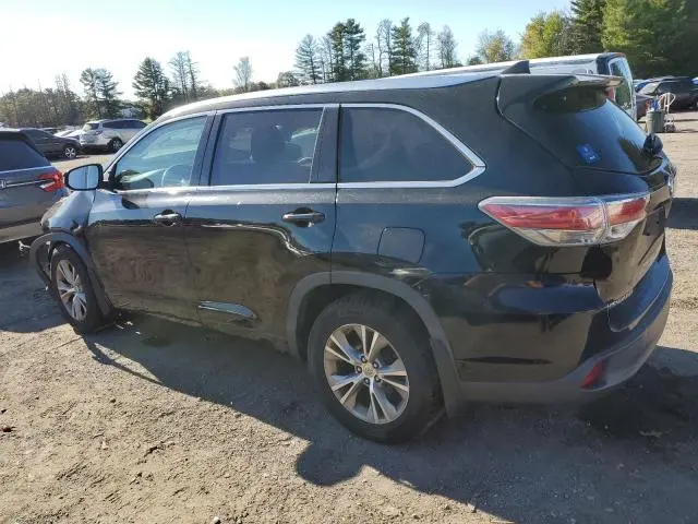 2015 TOYOTA HIGHLANDER XLE  