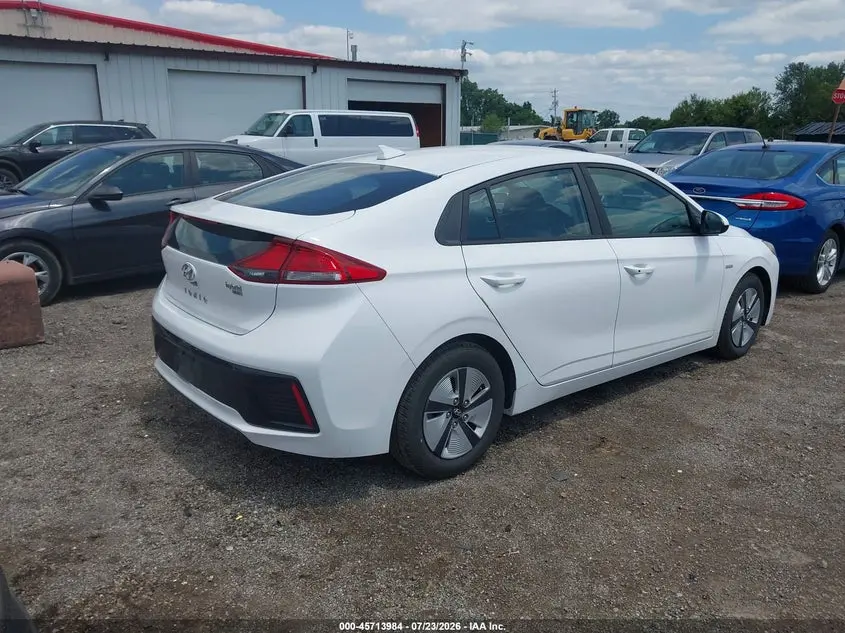 2018 HYUNDAI IONIQ HYBRID BLUE