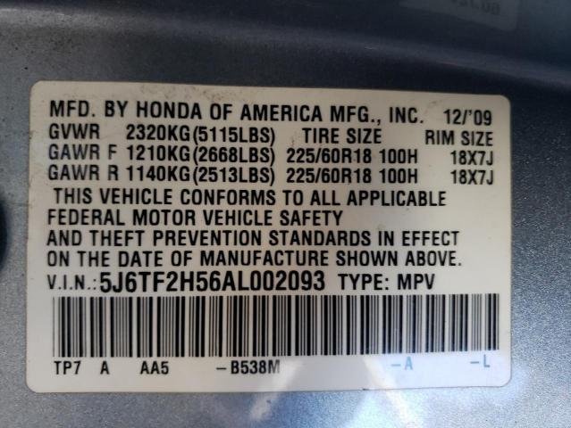 2010 HONDA ACCORD CROSSTOUR EXL