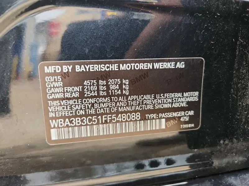 2015 BMW 328 XI  