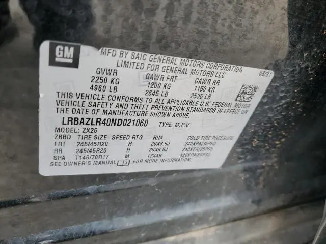 2022 BUICK ENVISION PREFERRED  