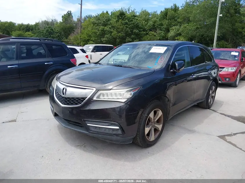 2016 ACURA MDX ACURAWATCH PLUS PACKAGE