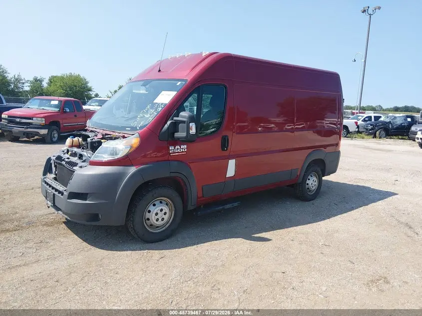2015 RAM PROMASTER 2500 HIGH ROOF
