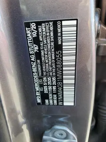 2021 MERCEDES-BENZ GLB 250  