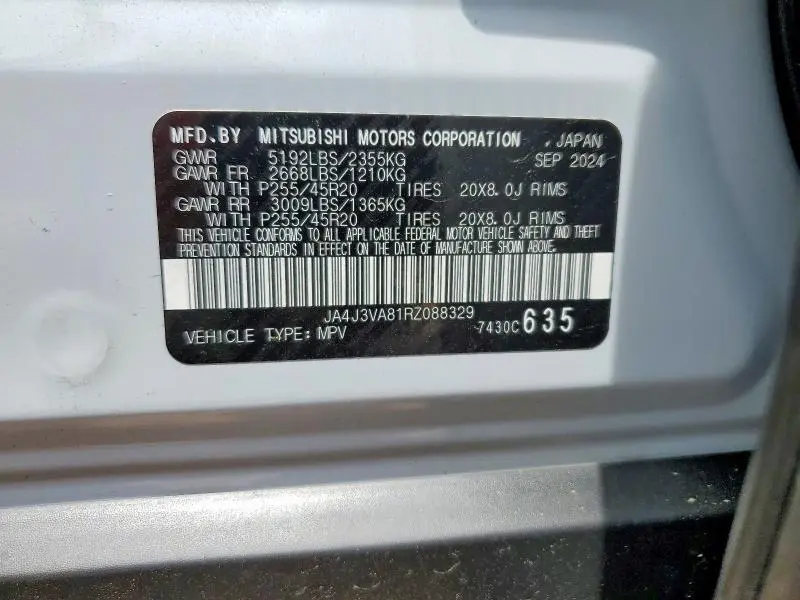 2024 MITSUBISHI OUTLANDER SE/BLACK EDITION  