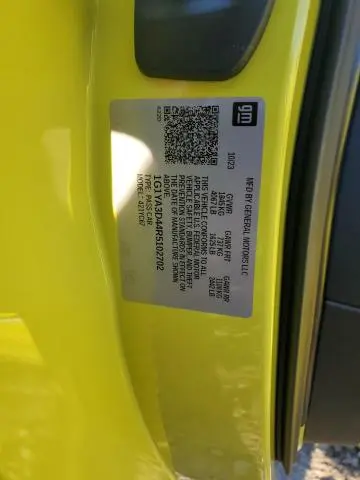 2024 CHEVROLET CORVETTE STINGRAY 1LT  