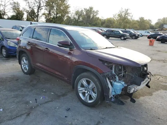 2017 TOYOTA HIGHLANDER HYBRID LIMITED  