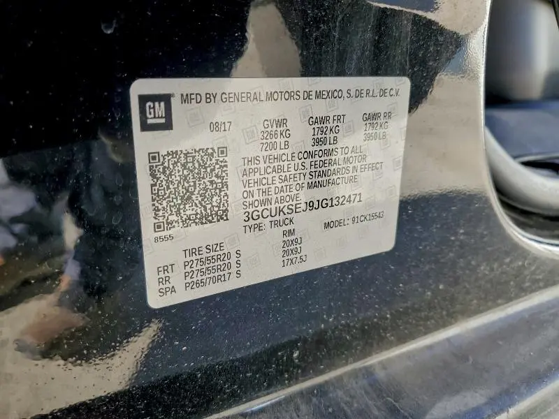 2018 CHEVROLET SILVERADO K1500 LTZ  