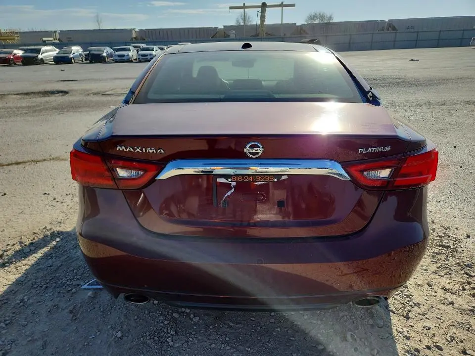 2016 NISSAN MAXIMA PLATINUM  