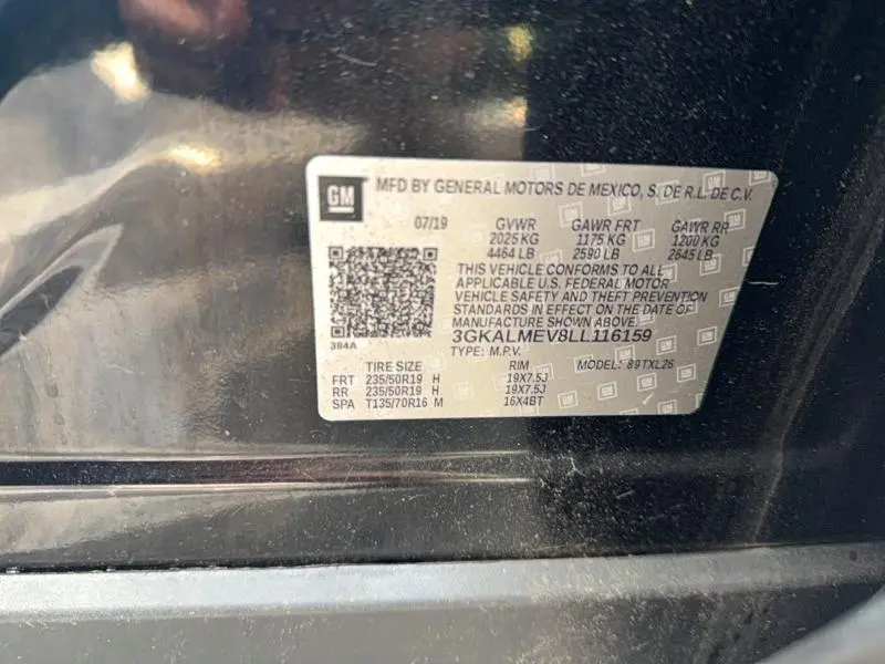 2020 GMC TERRAIN SLE  