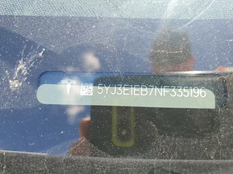 2022 TESLA MODEL 3   