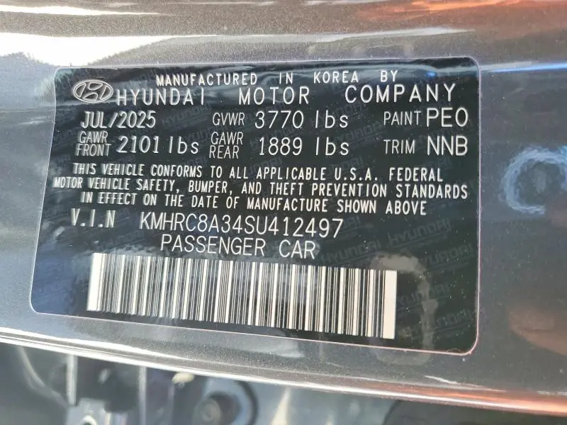 2025 HYUNDAI VENUE LIMITED  