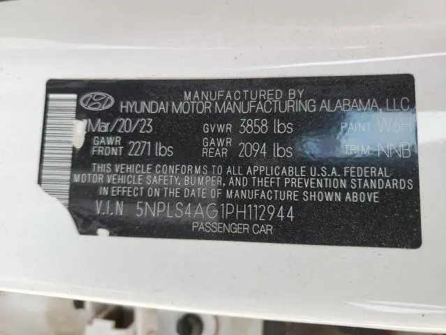 2023 HYUNDAI ELANTRA SEL