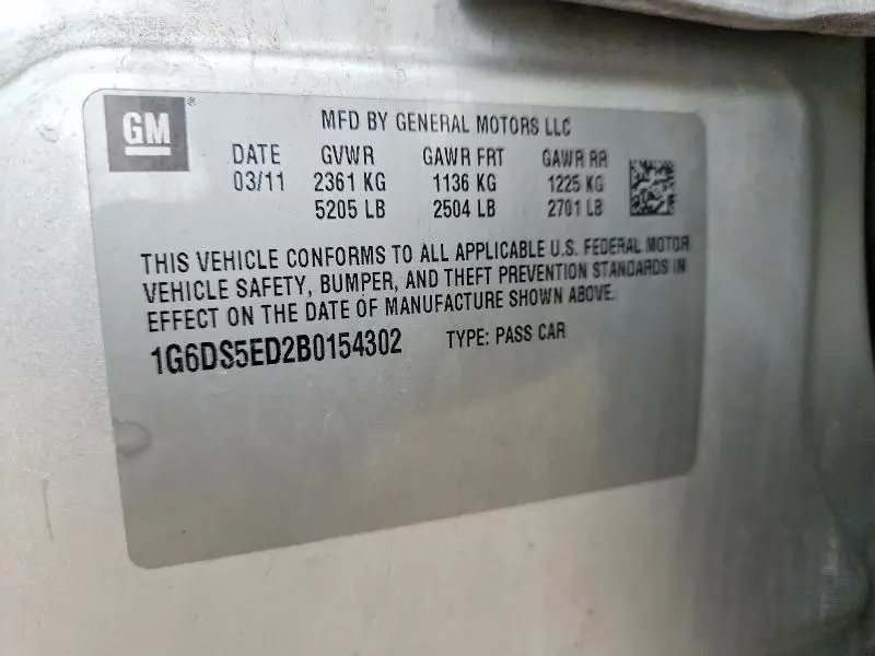 2011 CADILLAC CTS PREMIUM COLLECTION  