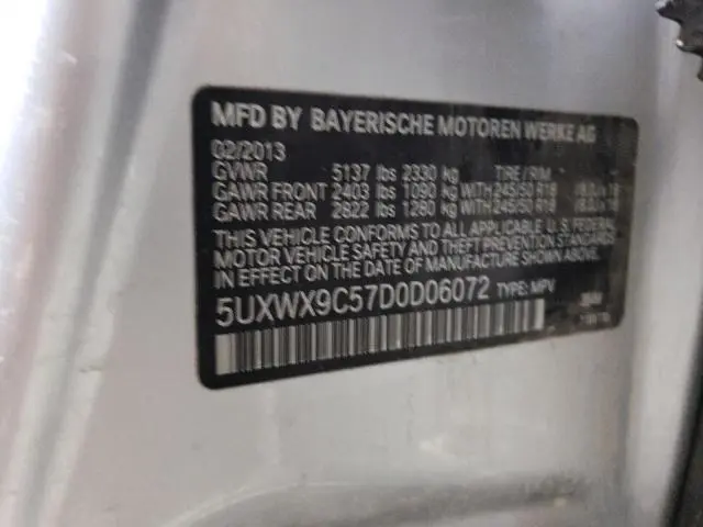 2013 BMW X3 XDRIVE28I  