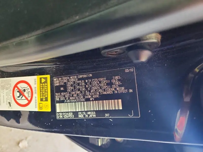 2010 LEXUS RX 450H  