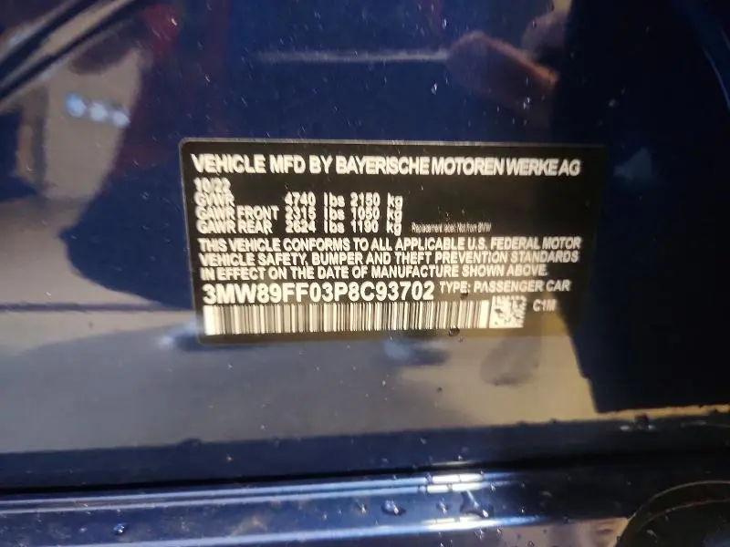 2023 BMW 330XI   