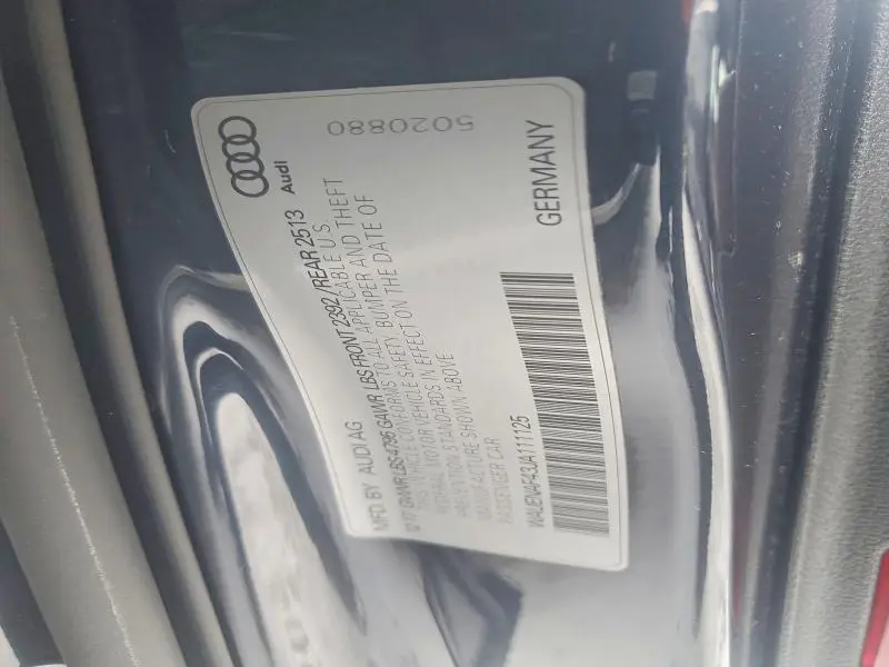 2018 AUDI A4 PREMIUM PLUS  