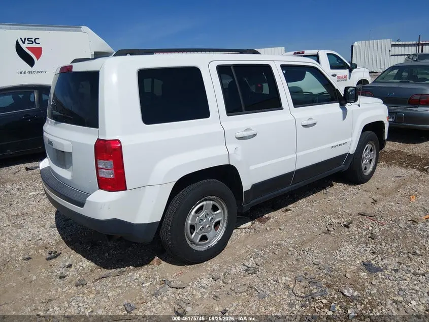 2016 JEEP PATRIOT SPORT