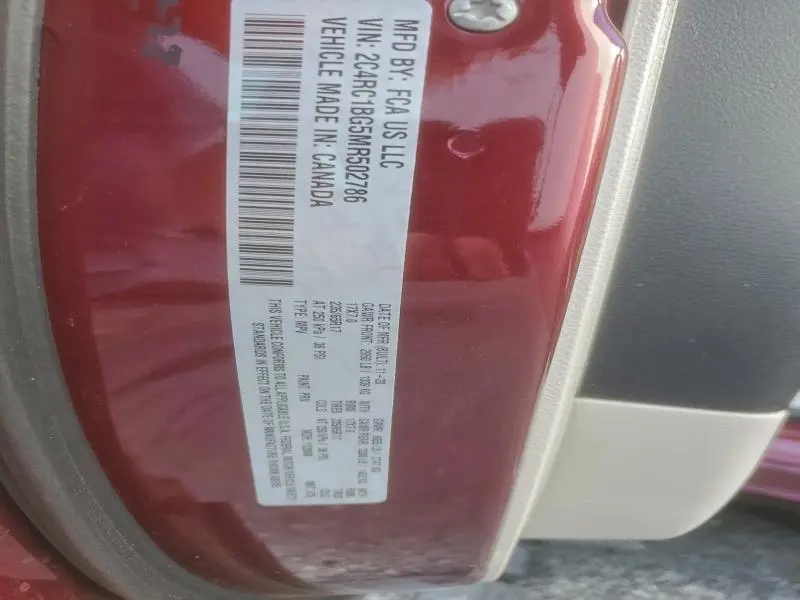 2021 CHRYSLER PACIFICA TOURING L  