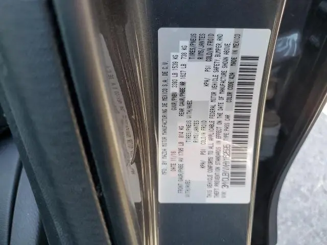 2017 TOYOTA YARIS IA   