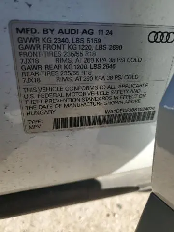 2025 AUDI Q3 PREMIUM S LINE 45  