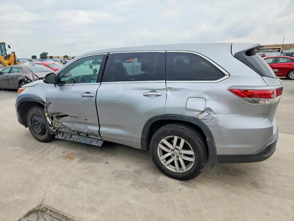 2015 TOYOTA HIGHLANDER LE  