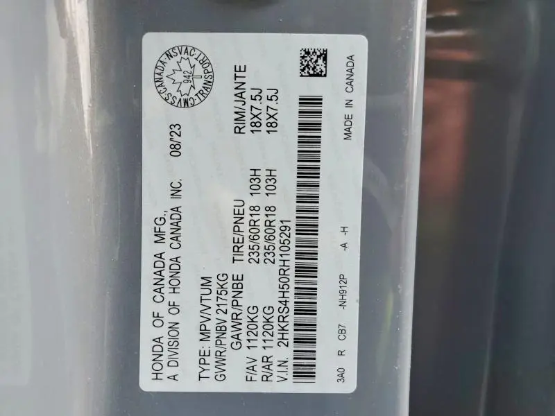 2024 HONDA CR-V SPORT  