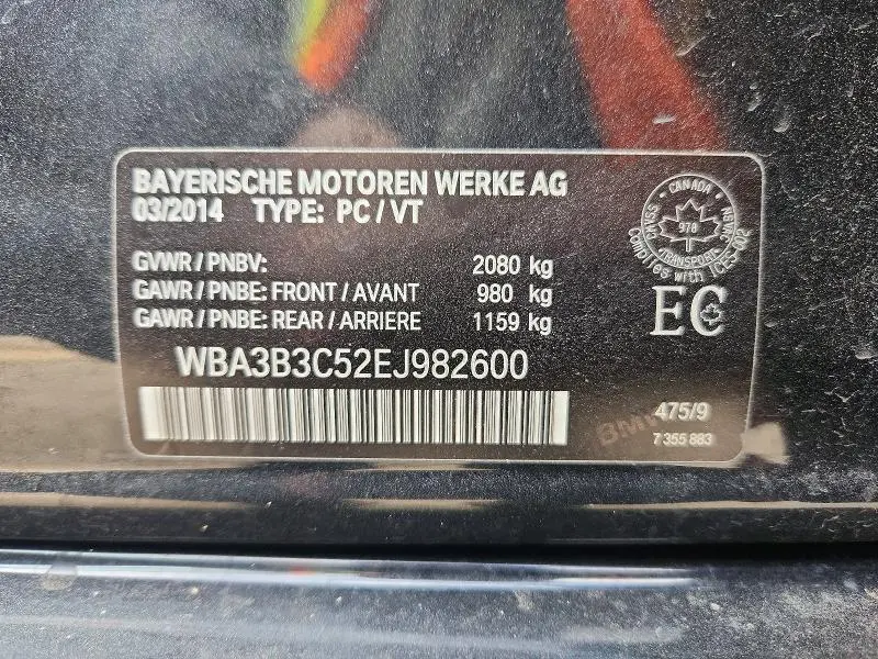 2014 BMW 328 XI  