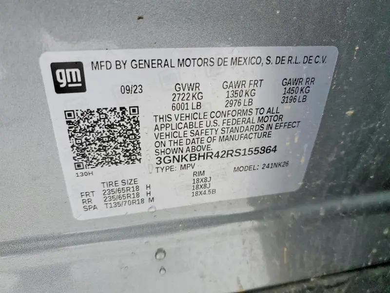 2024 CHEVROLET BLAZER 2LT  