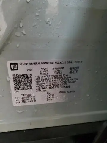 2026 CHEVROLET EQUINOX LT  