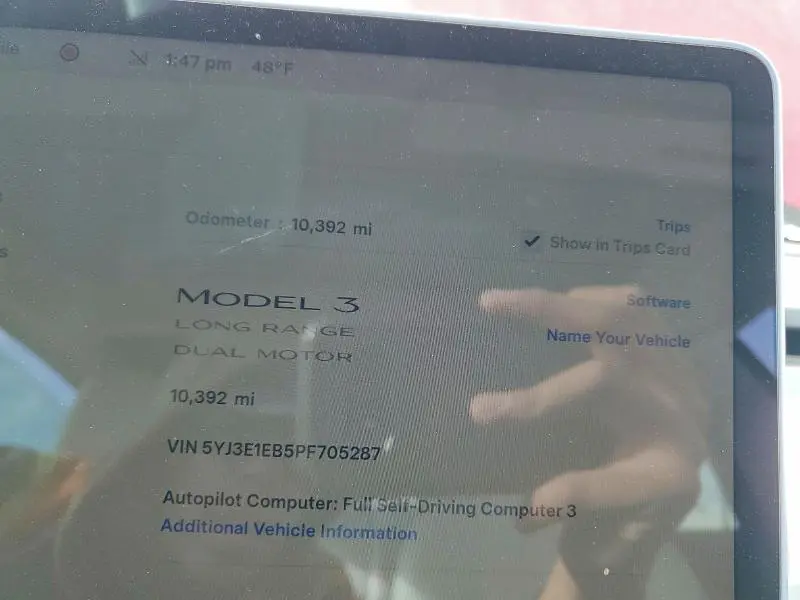 2023 TESLA MODEL 3   