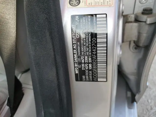2010 MERCEDES-BENZ C 300 4MATIC  