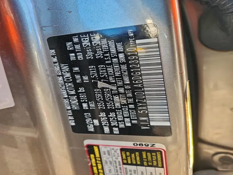 2013 HYUNDAI SANTA FE SPORT   