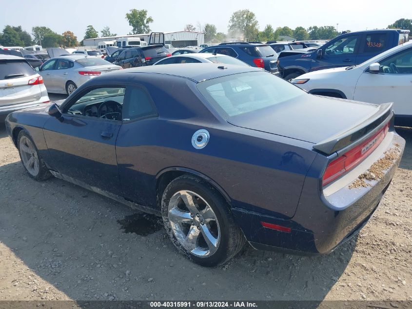 2013 DODGE CHALLENGER SXT