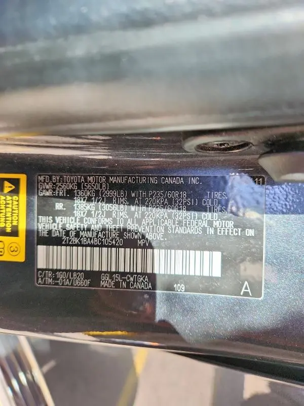 2011 LEXUS RX 350  
