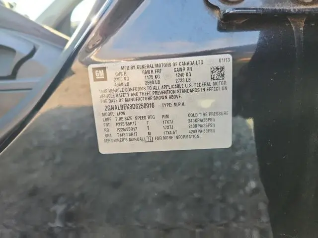 2013 CHEVROLET EQUINOX LS  