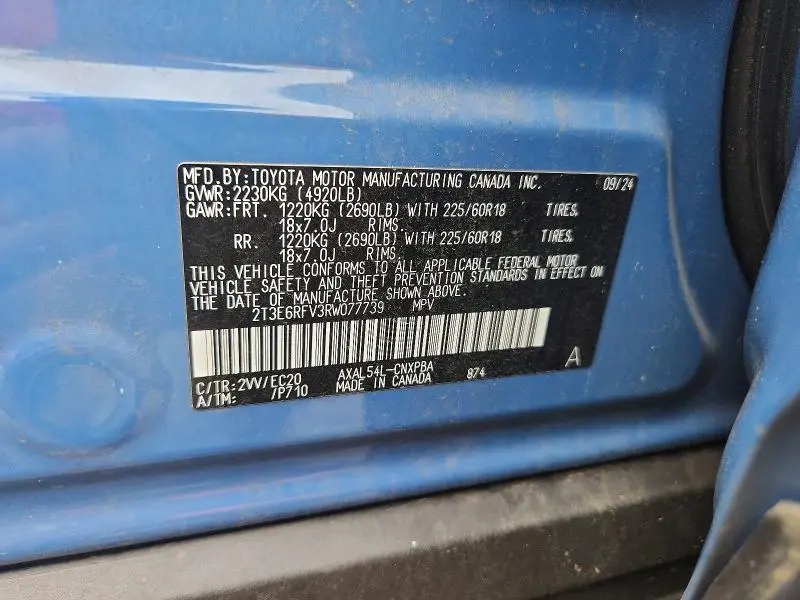 2024 TOYOTA RAV4 XSE  