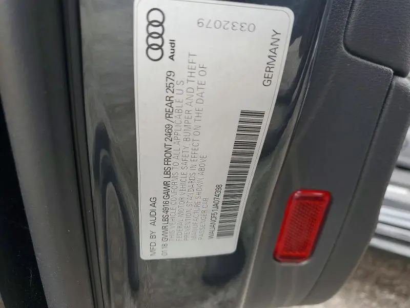 2018 AUDI A5 PREMIUM  